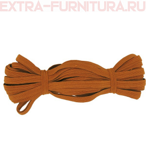 Резинка-вздержка 8 мм, терракот (уп.-10м)