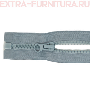 Молния Трактор Т5 1 замок 75см, цв.316 серый, LOGO