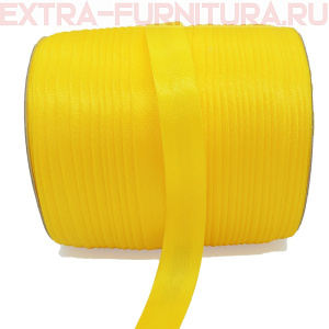 Косая бейка 15мм 132м цв.110 желтый А