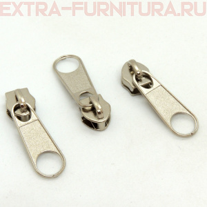 Бегунок к рулонной молнии тип 5, никель