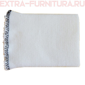 Манжет трикотажный 100% акрил цв. белый, дл.10,5см (уп.125пар*4уп)