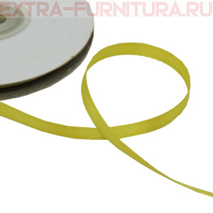 Лента атласная  6 мм  цв.131 салатовый рул. 27,42м