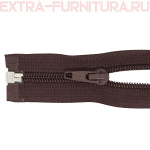 Молния Спираль разъемная Т5, дл. 55см, цв.304 коричневый 