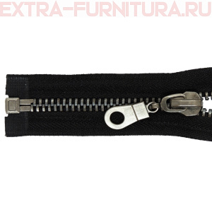 Молния Металл Т5 1 замок, 75 см, оксид