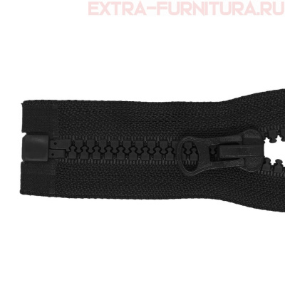 Молния Трактор Т8 1 замок 55см, цв. 322 черный, LOGO