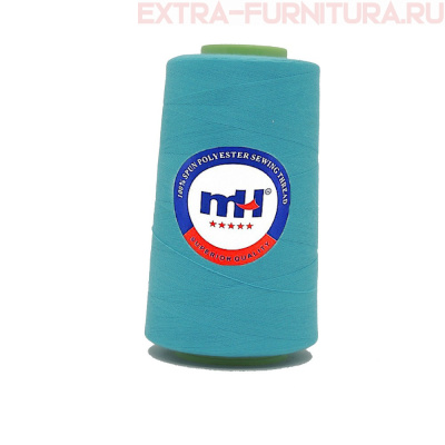 Нитки МН 40/2 п/э  5000 ярдов №256 бирюза *