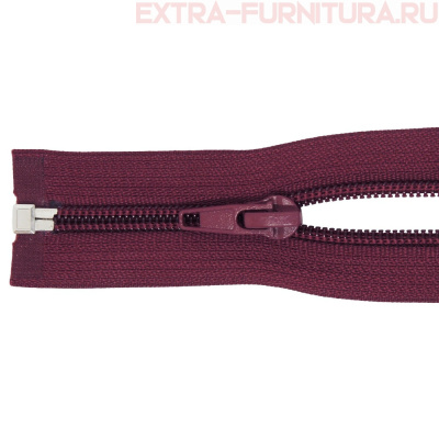 Молния Спираль разъемная Т5, дл. 90см, цв.179 темно-бордовый