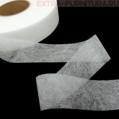 Паутинка клеевая шир.30мм, цв.белый, рул.100м, пл.23гр/м