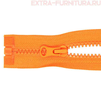 Молния Трактор Т5 1 замок 75см, цв.157 оранжевый, LOGO