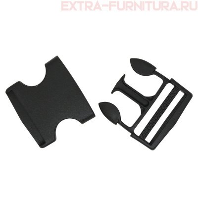 Фастекс 50 мм, цв.черный (полипропилен) (уп.80шт/цена за 1шт.) СК