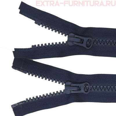 Молния Трактор Т8 2 замка 90см, цв.330 синий темный, LOGO