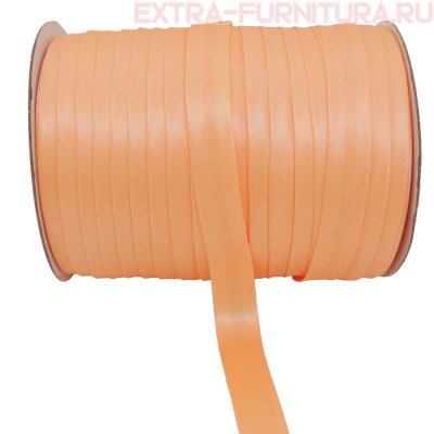 Косая бейка 16мм 132м цв.026 персик ЕВРО