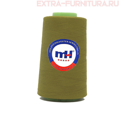 Нитки МН 40/2 п/э  5000 ярдов №521 хаки *