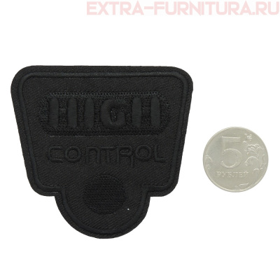 Термоаппликация Higll control цв.черный